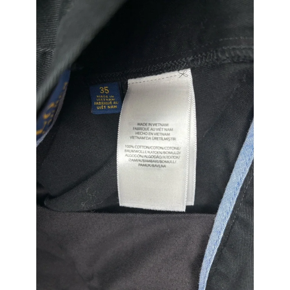 Polo Ralph Lauren Chino Shorts Men's Size 35 Black 9